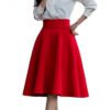 1e074a45-de33-4592-9712-818e5b5d7199.jpg New All-match Umbrella High Waist Mid-length Skirt