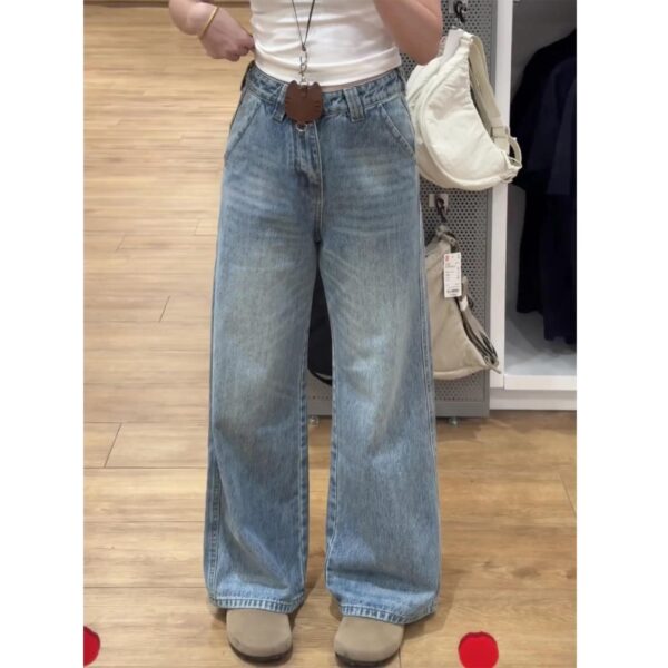 1f04ddc6-f877-427d-96e8-ad06b9cee47d_water.jpeg Short-statured Womens American-style Floor-length Jeans