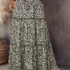 Bohemian Style Loose Casual High Waist Long Skirt