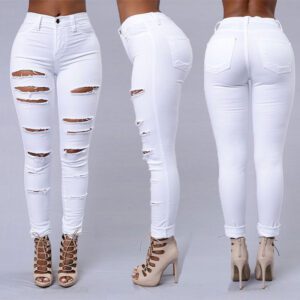205ffdd8-9c41-4360-a8ba-80cb1cc268e1.jpg Ripped Jeans Women Skinny Trousers Casual High Waist Pencil Pants