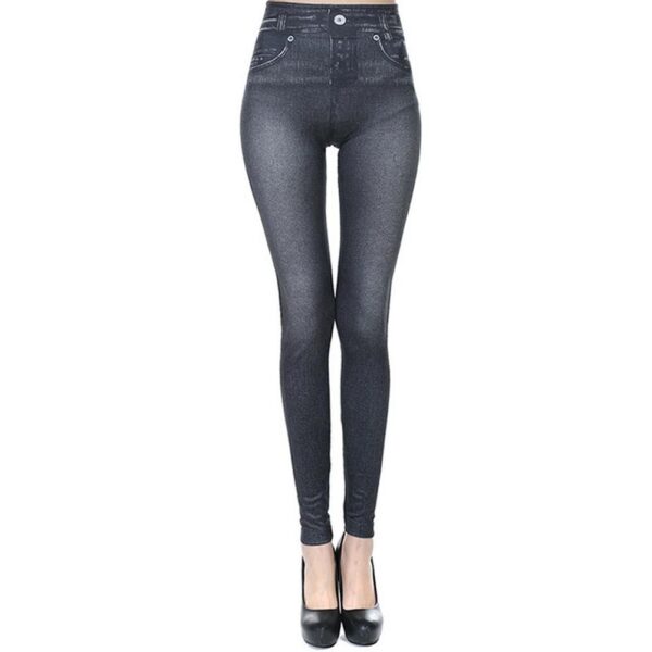 222019752537.jpg High Waisted Jeggings - Denim Leggings