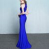 2409155372726.jpg Bride toast clothing new fashion long red fishtail hanging neck wedding banquet evening dress