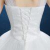 2409764072_1019178779.jpg Summer New Wedding Dress, Korean Simple Shoulder Uniform Show Thin Bride Married One Word Shoulder Dress