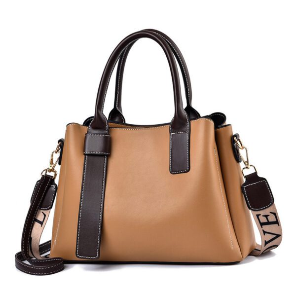 246b2df8-065e-4a1a-9f3f-685e70389d73.jpg Soft Leather Large Capacity Women's Handbag Fashion Trendy One-shoulder Crossbody Bag