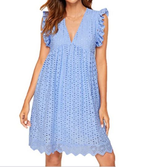 27416c82-88d1-4526-a245-153aa8968c81.jpg Lace Dresses With Pocket Summer Sleeveless Jacquard Cutout V-Neck Beach Dress