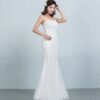 2753792287982.jpg Sequined lace waist fishtail wedding dress