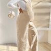27c537f8-20b1-4727-9fbc-ac50a434fa39.jpg Elastic-waist Relaxed-fit Corduroy Overalls
