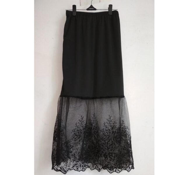 2815100992088.jpg Lace mesh skirt skirt long skirt