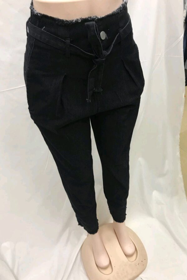 28569500365059.jpg High-waisted Washed Pencil Pants Spring Sexy Temperament European And American Plus Size Denim Jeans For Women