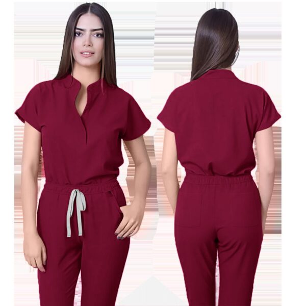 292ac5fe-9ea8-4175-b472-630edc6a5da1.jpg Sleeveless Casual Scrubs Set For Female Doctors