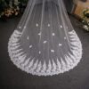 2beab938-2882-4c21-ade5-27a2956fa5b6.jpg Lace Lace Wedding Dress Trailing Bridal Headdress