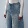2ce302e4-4cbb-4eb1-ba17-ece4baf2c15c.jpg Irregular Rhinestone Jeans