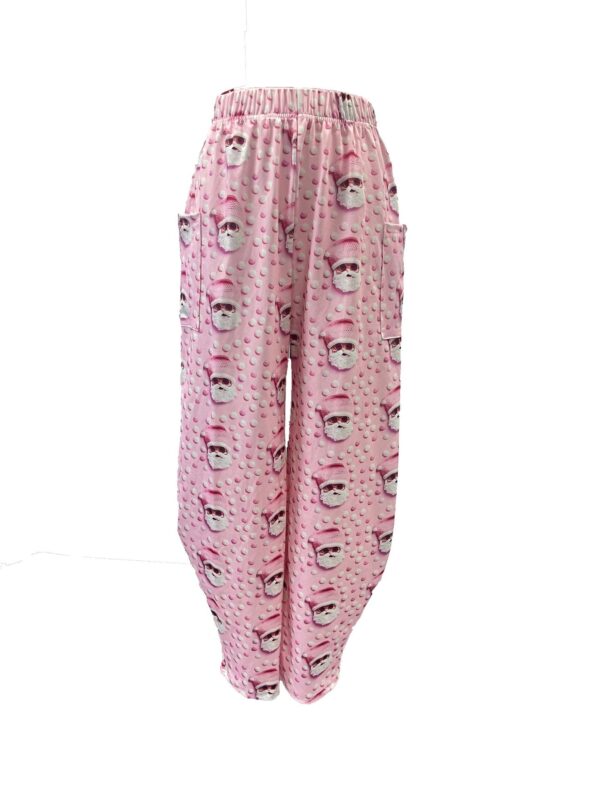 Christmas Wide-leg Pants Spring And Autumn Womens Straight-leg Casual Trousers