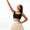 European And American Women's Cross-Border Hot-Selling New Summer Short Skirts, Printed Half Skirts, Anti-Exposure Skirt Pants, Outdoor Sports Yoga Wear