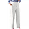 2026 New Commuting High Waisted Straight Pants, Wide Leg Pants, Casual Set, Long Pants, Women's
