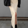 2ff6b240-df79-4fea-9a84-66b0edaa7025.jpg Women's Temperament Slim-fitting Simple Versatile Skirt