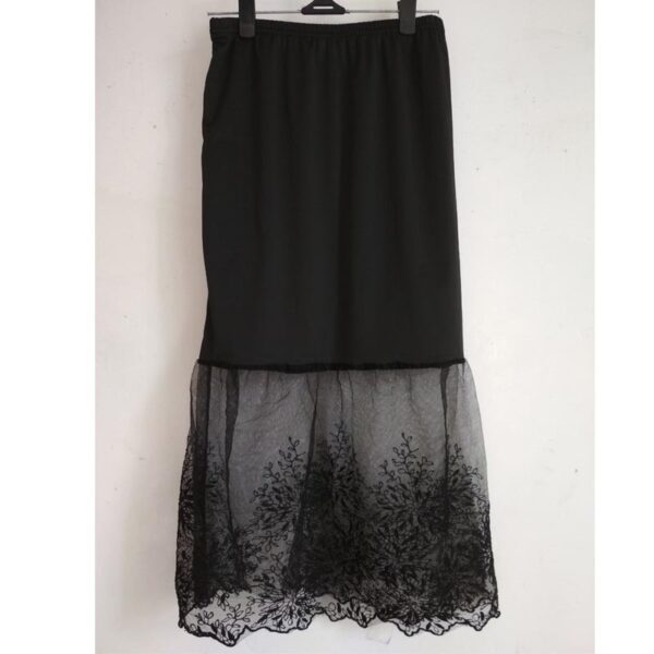 3055667053106.jpg Lace mesh skirt skirt long skirt