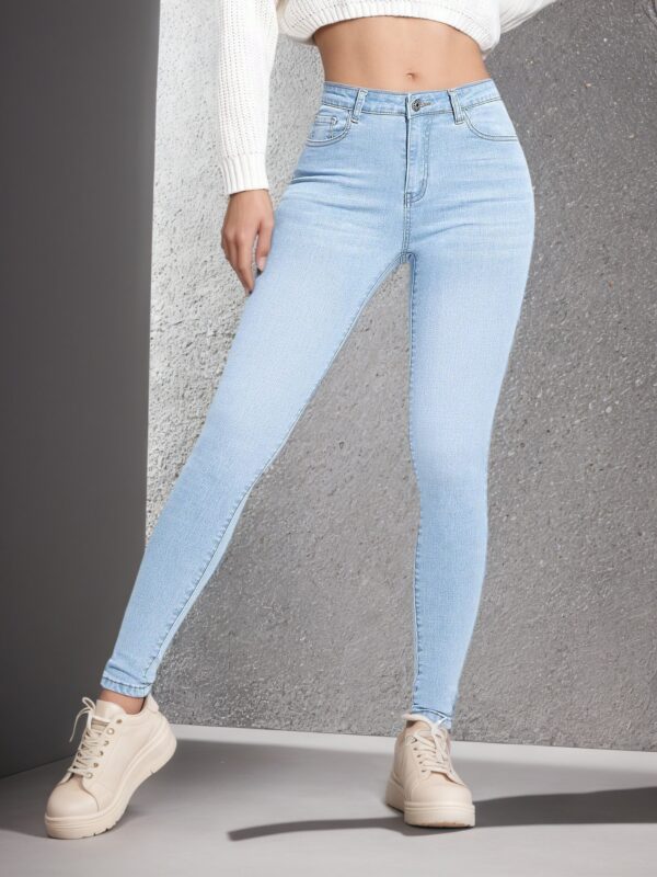 32f4e7df-2675-4340-a85e-732605bbae82.jpg Stretchy Slim-fit Skinny Jeans High-waisted With Tummy-control Design