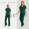 32fc5993-7314-4c17-870c-f86f4022055e.jpg Operating Room Nurses Scrub Uniforms Female Doctors Short Sleeves