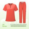 33c7a4d7-91af-48d1-a58d-c0f893ca0473.jpg V-neck Two-piece Medical Work Uniform