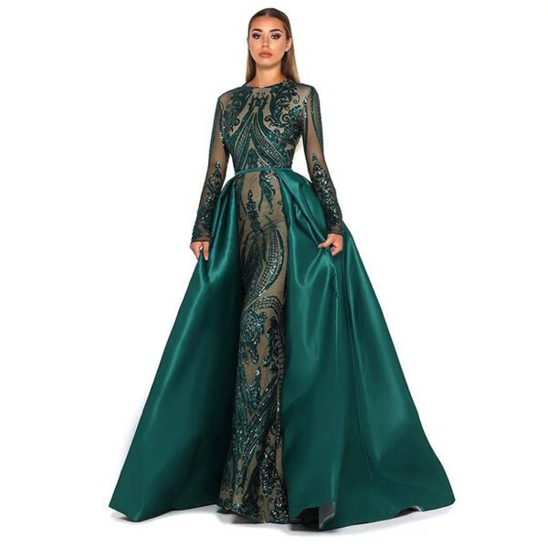 3478552231064.jpg Slim high-end evening dress