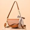 3518c3b6-bdff-4a0c-a07f-3f04b891c37f.jpg Special Interest Light Luxury Fall Winter Fashion Underarm Saddle Bag