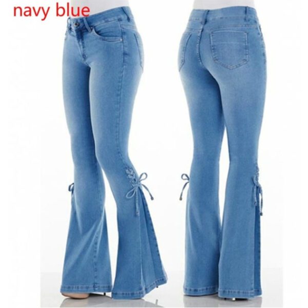 362198517884-5.jpg Ladies jeans mid-waisted denim trousers stretch jeans
