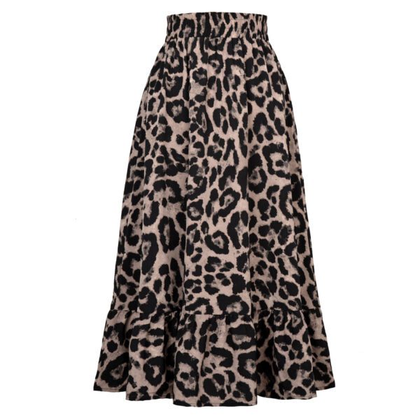 3639b428-5a03-4fa9-a93f-69aa8213c863.jpg Women's Leopard Print High Waist Skirt