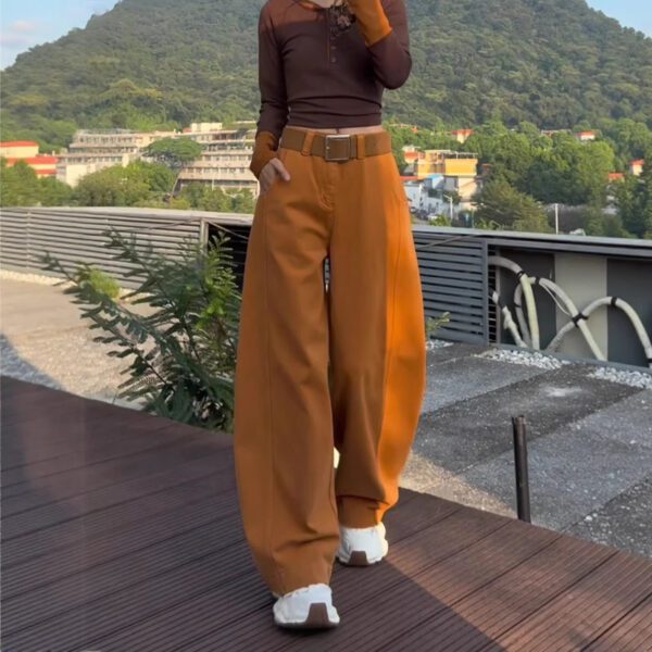 372618df-9d8a-4a01-bd4e-6338d169b83d.jpg Orange-flared Wide-leg Denim Jeans