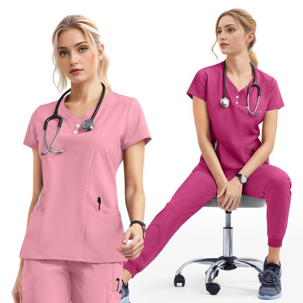 37635cae-e3fd-49b6-9836-c65a4416d1b2.jpg Male And Female Temperament Doctor Nurses' Uniform Suit