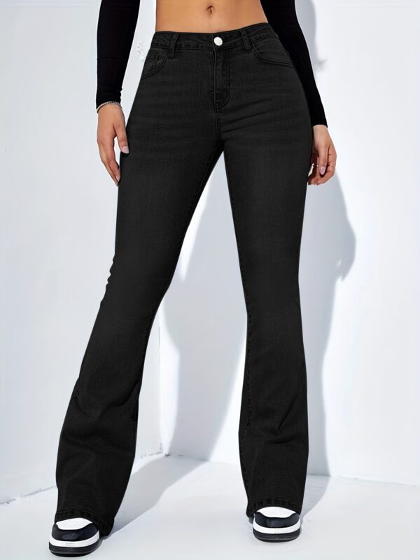 37b7873a-2516-4850-a763-3c614da55390.jpg Women's Slim-fit Jeans Pants With Flared Design Fashion Casual High Waist Stretch Trousers