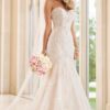 3948951052353.jpg Trailing wedding dress tube top lace wedding dress