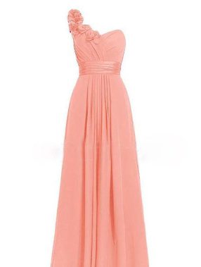 3aabcd19-283e-4acd-8444-e7bcde00fff5.jpg Women's Multi Colored Slanted Neck Sleeveless Strapless Long Dress