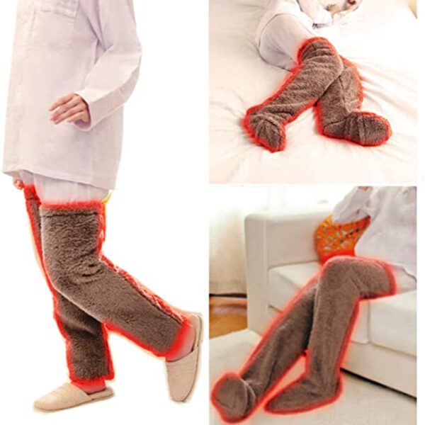 3b632ee5-13fe-42a0-8fa2-623966e98314.jpg Over Knee High Fuzzy Long Socks Winter Warm Cold Leg Knee Joint Cold-proof Stockings Home Floor Sleeping Socks