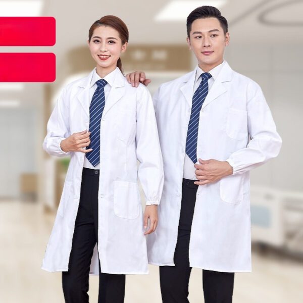 Long Sleeve Lab White Coat Men And Women