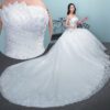 4012677897_140963403.400x400.jpg Aliexpress wedding bride wedding dress new large tail size wedding dress factory wholesale TH52