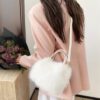 40d7c8f9-2853-42cf-b331-7ebbe521f57b.jpg Women's Fox Fur-style Tote Bag