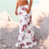 42b3012f-c801-4daf-841b-d1cb594b5368.jpg Fashion And Elegant Floral High Waist Bag Hip Print Long Skirt