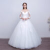 4413408791_239275732.400x400.jpg new shoulders Slim Qi wedding bride married slim wedding dress