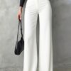 2026 New Style Commuting High Waisted Straight Leg Pants For Women, Spring And Autumn New Style, Slim Fit And Slimming, Black Suit Pants