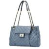 48c2545f-8b7d-4b9f-b94f-2ae7c50f0e75.jpg Women's Solid Color Simple Embroidery Thread Rhombus Large Capacity Chain Shoulder Messenger Bag