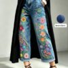 49ad0c50-739d-49e7-847f-039be0273930.jpg Mid-rise Wide-leg Denim Capri Pants