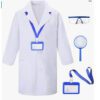 Childrens Doctor Costume White Lab Coat Role-playing Set