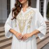 4afd5075-d786-415a-948c-eb493c67197d.jpg Muslim Women Embroidered Robe Dress