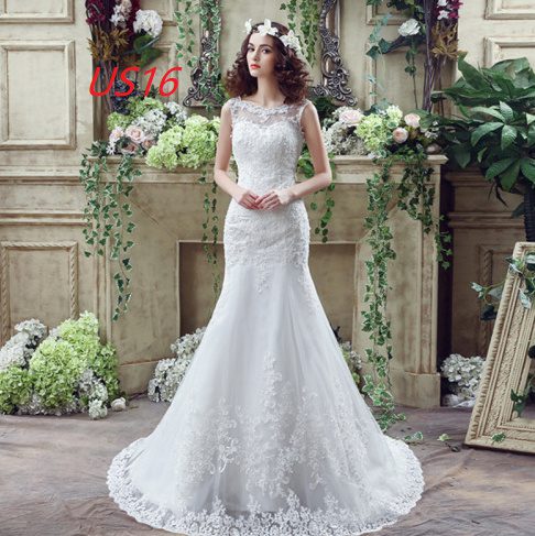 4cd2440a-ab36-4e95-a77c-73682e131827.jpg Bride Trailing Wedding Dress sexy Lace Mermaid Wedding DressW