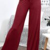 4eb2b065-3347-4e17-bc05-675ec89a3dca.jpg Wide Leg High Waist Elastic Band Casual Pants