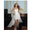 511096279404.jpg Short and long long tube top sweet European and American foreign trade wedding dress