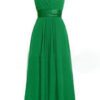528c381e-b304-4062-9191-3d5d5f8fa863.jpg Women's Multi Colored Slanted Neck Sleeveless Strapless Long Dress