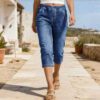 53785a0e-dda3-490f-9637-d0b7192296e3.jpg Best-selling Casual Womens Capri Jeans