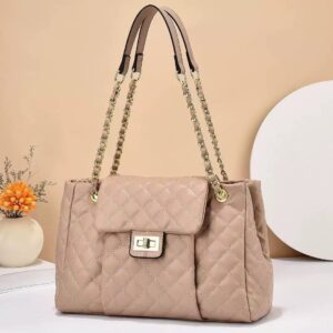 555159b9-e7b2-4f1c-8d83-8a06c0729c8e.jpg Women's Solid Color Simple Embroidery Thread Rhombus Large Capacity Chain Shoulder Messenger Bag